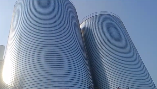 宜宾2座混凝土高架卷板仓